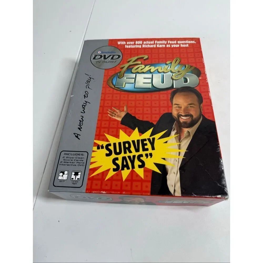 Family Feud Family DVD Game Show Richard Karn 2005